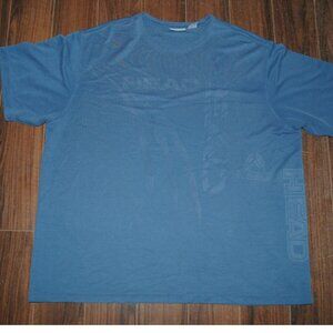 Breakwater Head Short Sleeve Blue T Shirt XL Surf Chest 52"